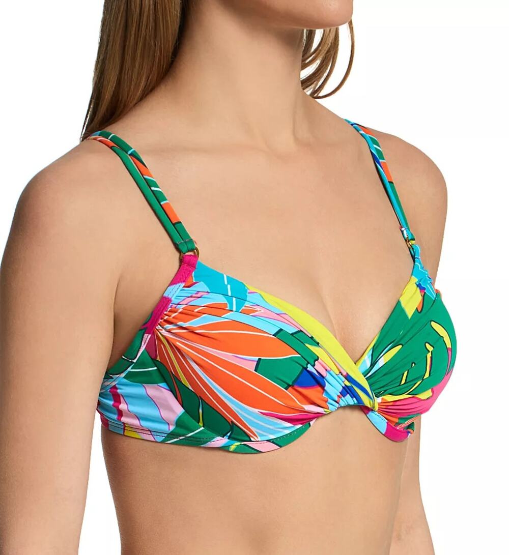 NWT Bleu Rod Beattie Life of The Party Molded Underwire Bikini Top Women's 34D